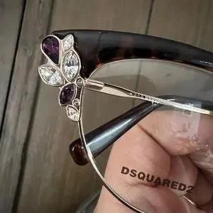 DSQUARED2 St Tropez Havana Cat Eye Frames DSQUARED2 | Accessories | Dsquared2 St Tropez Havana Cat Eye  main image 2